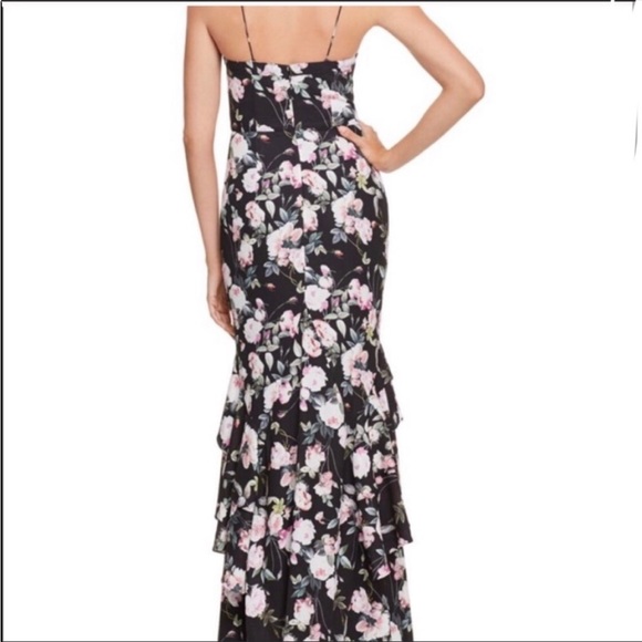 Floral Ruffled Maxi Dress - Picture 5 of 5